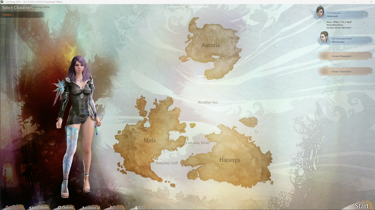 AAEMu 1.2 (ArcheAge 1.2 Emulator Game Client)