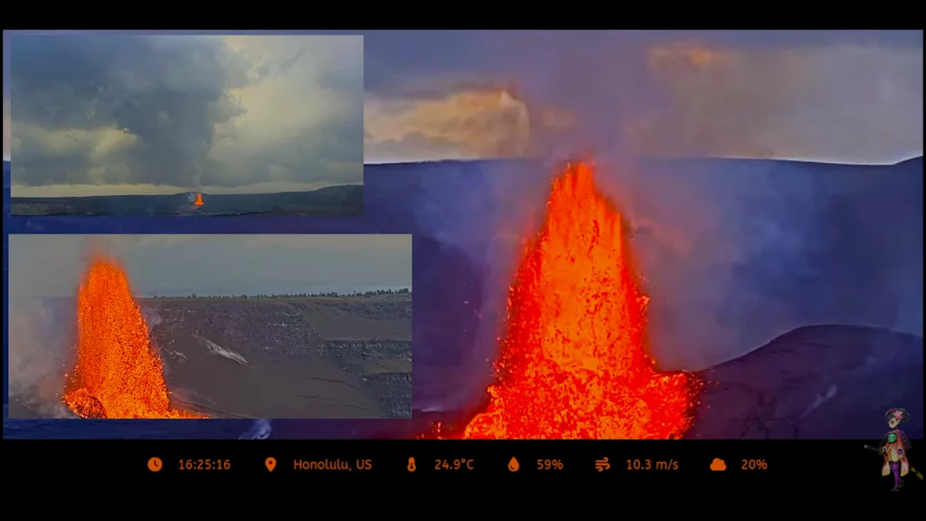 VOD: Kilauea Eruption (Episode 40 lava fountaining to ending of this episode) with audio
