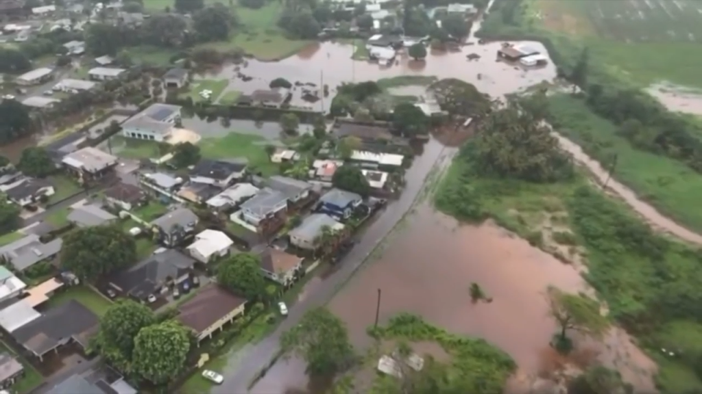 (2026.3.20) Oahu, Hawaii - Kona Storm II Flooding