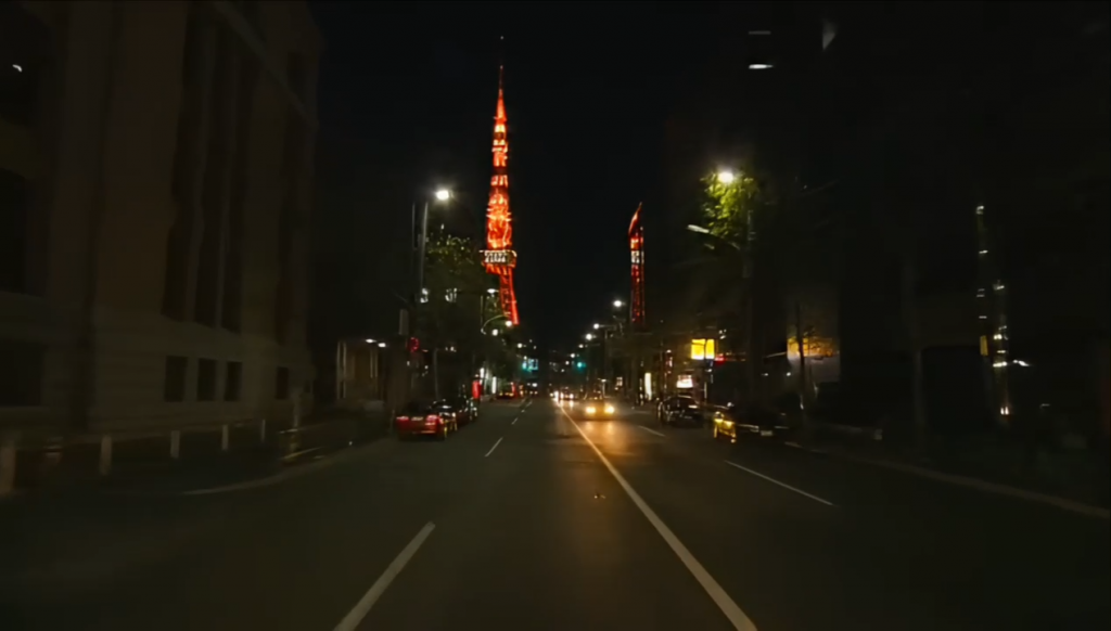 Shibuya to Tokyo Tower Night Drive (circa 2002)