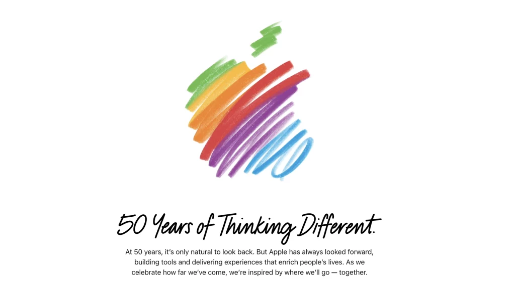 Apple 50th Main Animation